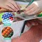 Diamond Painting Pen Accessories Tools Set,3PCS Glitter Diamond Art Pen and 12Pcs Green Metal Screw Thread Multi Placer Tips,Resin Diamond Painting Drill Pens for DIY Diamond Art